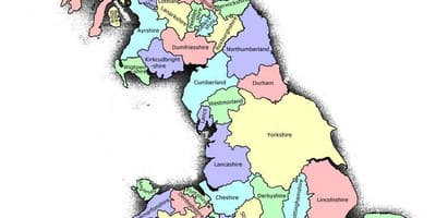 Großbritannien, Großbritannien-map